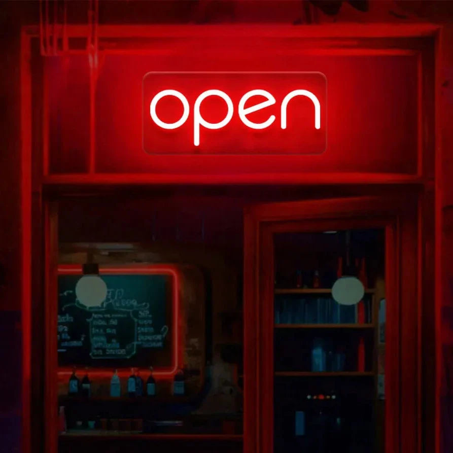 Open Sign for Business Outdoor