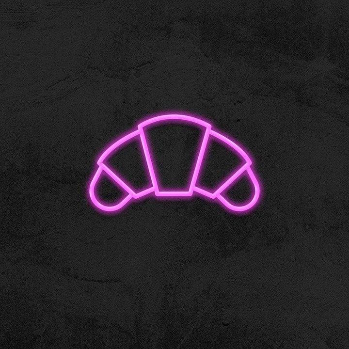 CROISSANT - LED NEON SIGN-Neonsigns-45 x 105 cm-Pink-Neon Brothers