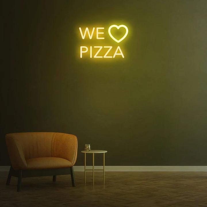 We LovePizza - LED Neon Sign-Neonsigns-Neon Brothers