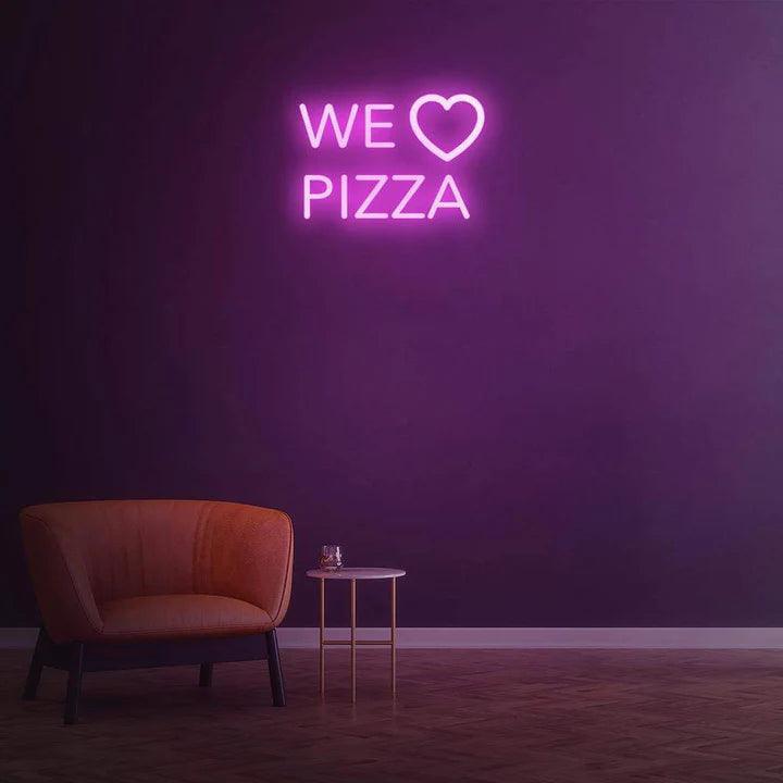 We LovePizza - LED Neon Sign-Neonsigns-Neon Brothers